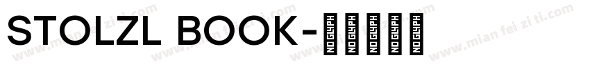 STOLZL BOOK字体转换